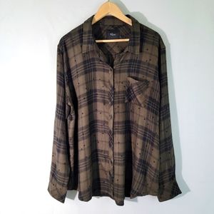 Rails Plaid Button Down Hunter Shirt